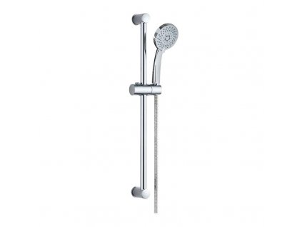 Mereo Sprchová souprava, pětipolohová sprcha,  nerez., dvouzámková sprchová hadice, 150 cm, anti twist CB900B