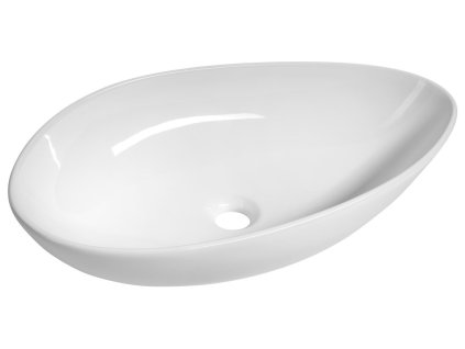 CERASTYLE OVALI keramické umyvadlo 61x34cm, bílá TU0721