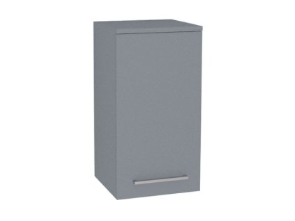 Mereo Bino koupelnová skříňka horní 63 cm, pravá, Multidecor, Monumentální šedá CN696MOS1