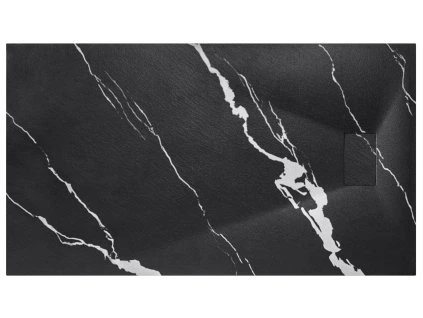 obdelnikova sprchova vanicka vexo marble cerna