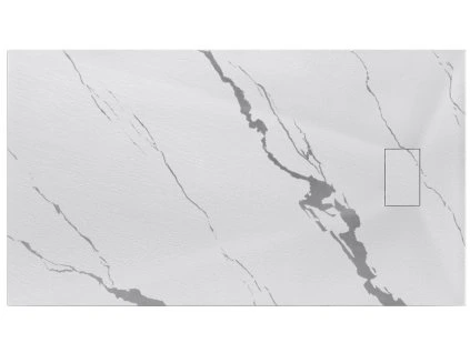 obdelnikova sprchova vanicka vexo marble bila