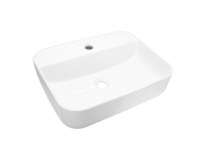 Mereo Umyvadlo na desku bez přepadu, 505x400x135 mm, keramické UC514014R