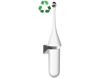 MARPLAST ECOLORED WC štětka závěsná, ABS, Soft Touch, bílá A65801AW