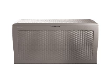 Zahradní box Keter Samoa Rattan Box 270L cappuccino, 610247