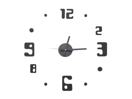 Samolepící hodiny G21 Eccentric Style, 782130