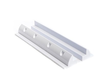 Držák MHPower plastové LONG 55 cm pro uchycení solárních panelů - bílé (2ks sada), 52890009
