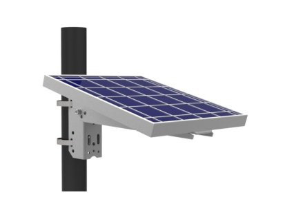 Držák MHPower pro MALÉ solární panely na stěnu i na stožár, 52890000