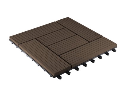 WPC dlaždice G21 Palmyra Indický teak 2,3 x 30 x 30 cm, 6391004