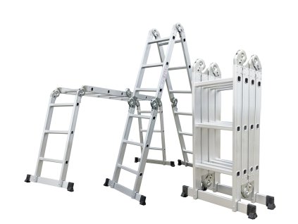 Hliníkové štafle G21 GA-SZ-4x3-3,7M multifunkční, 6390464