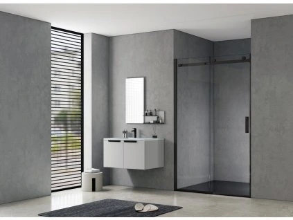 sprchove dvere belver black new