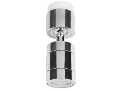 Aqualine Perlátor s kloubem a přepínačem, vnitřní závit M22x1, vnější závit M24x1, ABS/chrom B006