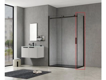 pevna bocni stena panel belver black new