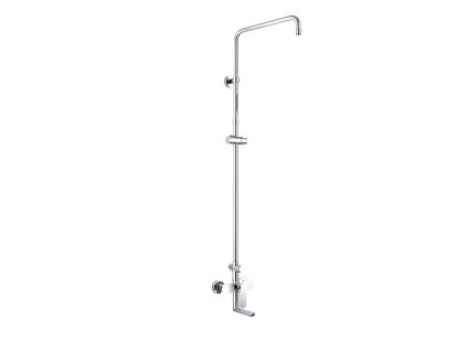 Mereo Nástěnná baterie Mada 150mm s otoč. ramínkem a tyčí pro ruční a talířovou sprchu, bez příslušenství CBE60101SM