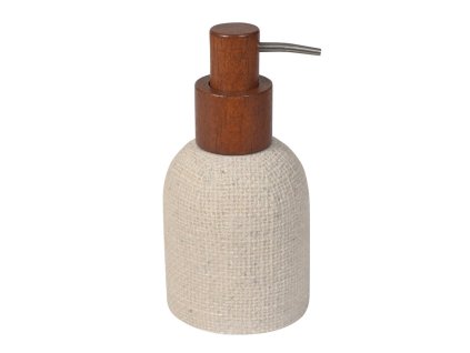 Sapho CRAFT dávkovač mýdla na postavení, acacia/béžová 8566