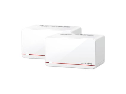 WiFi router TP-Link Mercusys Halo H37BE(2-pack) WiFi 7, BE6500, 2x 2.5GLAN, 1x GLAN, 2,4/5 GHz, 52449901