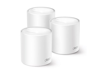WiFi router TP-Link Deco X50 Pro(3-pack) AX3000, WiFi 6, 2x 2,5GLan, 2,4GHz/5GHz, HomeShield, 52449891