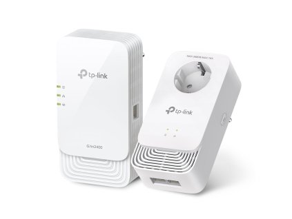 Powerline ethernet TP-Link PGW2440 KIT G.hn adaptér (1428 Mbps), 1x GLan, Wifi AX1800, 52380627