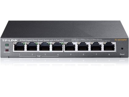 Switch TP-Link TL-SG108PE Easy Smart, 8x GLAN, 4x PoE, 52451502