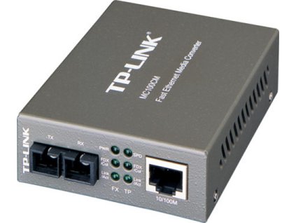 Převodník TP-Link MC100CM konvertor, 1x10/100M RJ45 / 1 x multi-mode S - Verze 2 (9V), 5275049