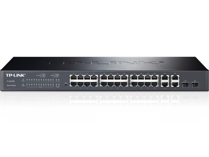 Switch TP-Link SL2428P Smart, 24x Lan/PoE+, 4x GLan, 2x SFP Combo, 192W , Omáda SDN, 52453523