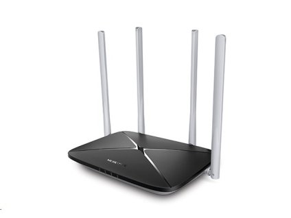 WiFi router TP-Link MERCUSYS AC12 AC1200 dual AP/router, 3x LAN, 1x WAN/ 300Mbps 2,4/ 433Mbps 5GHz, 52449485