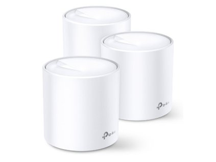 WiFi router TP-Link Deco X20(3-pack) AX1800, WiFi 6, 2x GLAN, / 574Mbps 2,4GHz/ 1201Mbps 5GHz, 52449695
