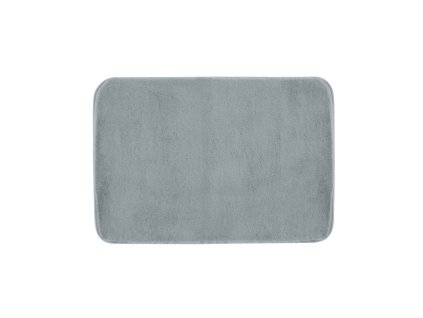 Gedy FUZZY koupelnová předložka, 60x100cm, 100% polyester, protiskluz, šedá 96FY100608