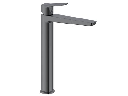 Aqualine FLERY stojánková umyvadlová baterie vysoká, gun metal FY006GM