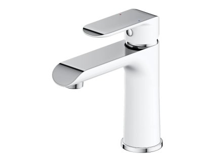 Aplomo Sacramento nízká umyvadlová baterie, bílá, SC2310CRB