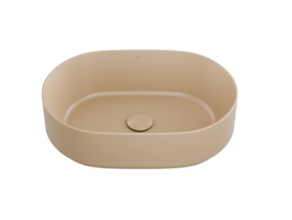 Besco Lova Cera-Line 46 umyvadlo na desku, mokka, UNCM-46-LOM