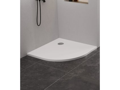 Besco Neox čtvrtkruhová sprchová vanička, litý mramor Rozměr vaničky: 80x80cm, B-0449