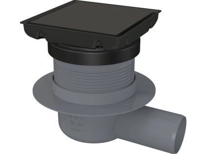 Deante Sprchový odtok, černá, KOS_N01D