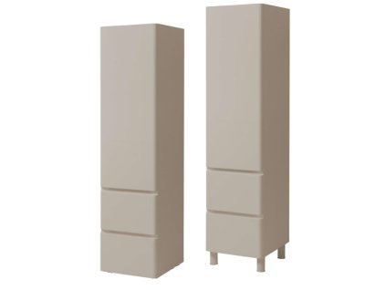 Lavedo Vivace Mokko Uni vysoká závěsná skříňka do koupelny Orientace: Pravá, VIV-PPN-40-MOKKO-R