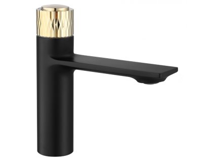 Rea Storm nízká umyvadlová baterie, black a gold, REA-B9987