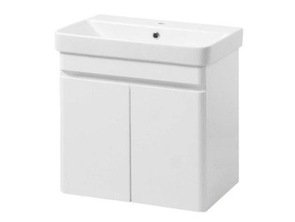 Lavedo Vivace White Air 55 koupelnová skříňka s umyvadlem, lesk, VIV-TP-1-55