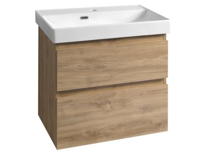 Aqualine ALTAIR umyvadlová skříňka 61,5x60x37cm, dub emporio AI368