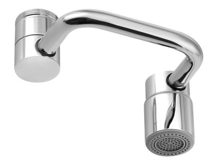 Aqualine Otočný nástavec na vodovodní baterii, vnější závit M24x1, vnitřní závit M22x1, chrom 3358.01