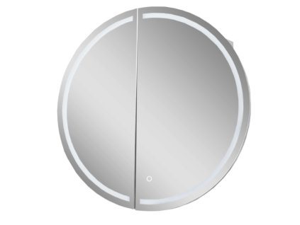 Lavedo Kolo II 80 touch control zrcadlová skříňka do koupelny s LED podsvícením, KOLOII-80