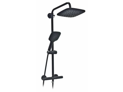 Aplomo Vesuvio sprchový termostatický set, black, NOV-VES