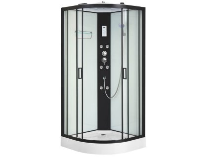 Aplomo Paloma masážní sprchový box Rozměr koutu: 80x80cm, MO-05458