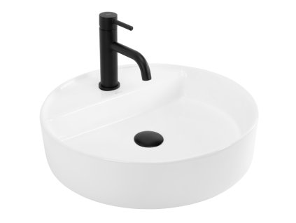 Rea Ronda 45 umyvadlo na desku, bílá, REA-U6622