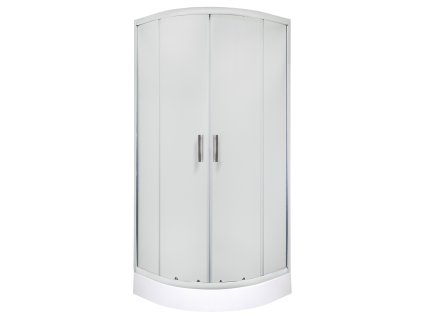 Kerra Malibu čtvrtkruhový sprchový kout s vaničkou Rozměr koutu: 90x90cm, 31515_90X