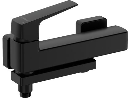 Deante Blur skládací vanová baterie, black, BQL_N12M