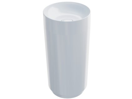 Vayer Andromeda White 40 volně stojící umyvadlo, litý mramor, VAY-AND40W