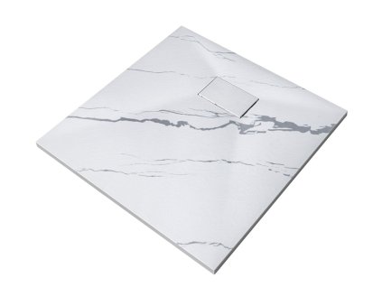 Besco Vexo čtvercová sprchová vanička, marble Rozměr vaničky: 90x90cm, VM-90-90-K