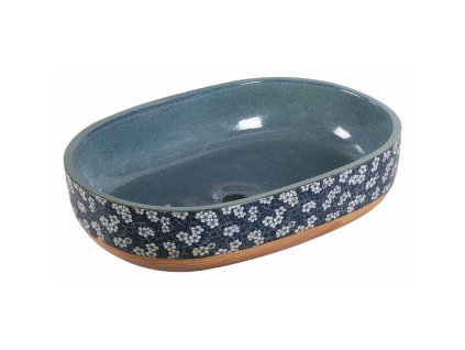 Kerra Kratos 374 keramické umyvadlo na desku, KR374