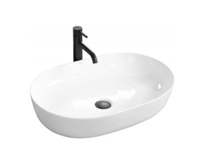 Rea Cleo 61 umyvadlo na desku, bílá, REA-U0024