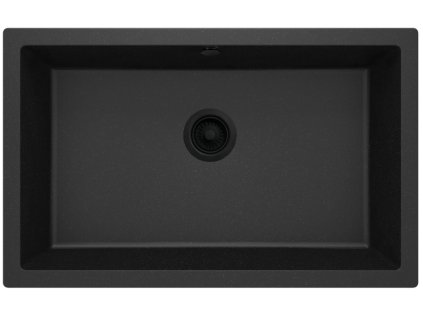 Aplomo Corda 80 granitový dřez, černá, ZQA_N10D