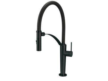 Deante Corda dřezová baterie, černá, BRC_N72M