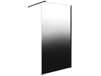 Rea Aero Ombre Walk In sprchový kout, black Rozměr: 100cm, REA-K2460